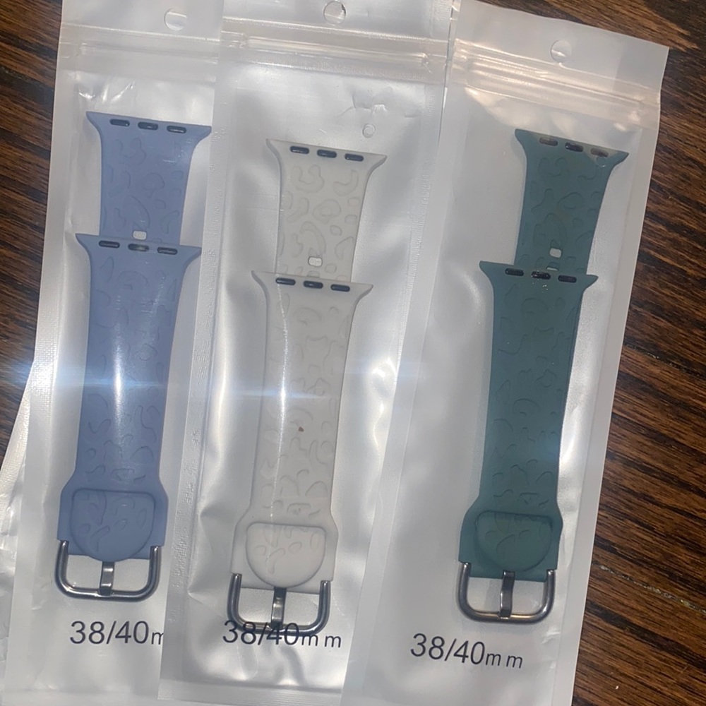 New 3 iwatch bands Silicone